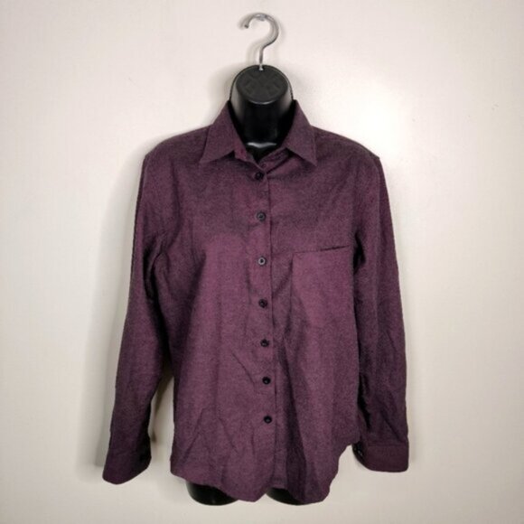 Pomp Canada Cashmere Proper Tailored Fit Technical Quiet Luxury Unisex Shirt S - Picture 1 of 10